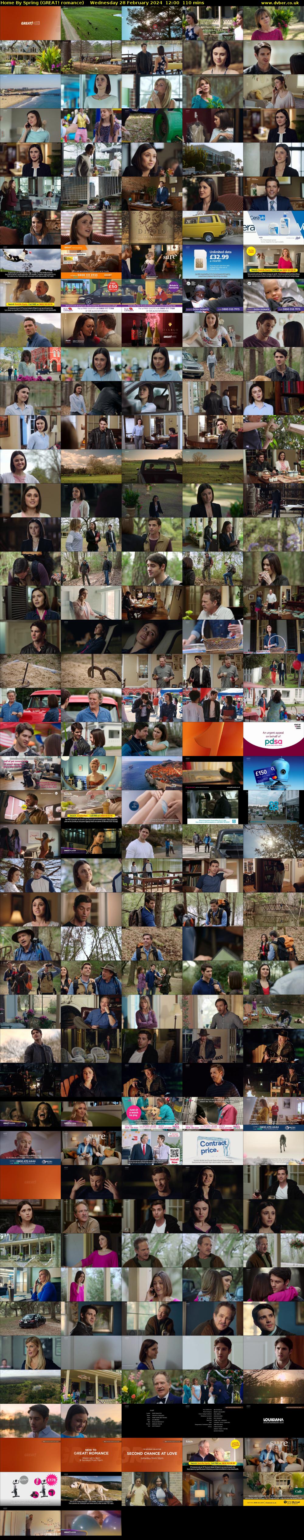 Home By Spring (GREAT! romance) Wednesday 28 February 2024 12:00 - 13:50