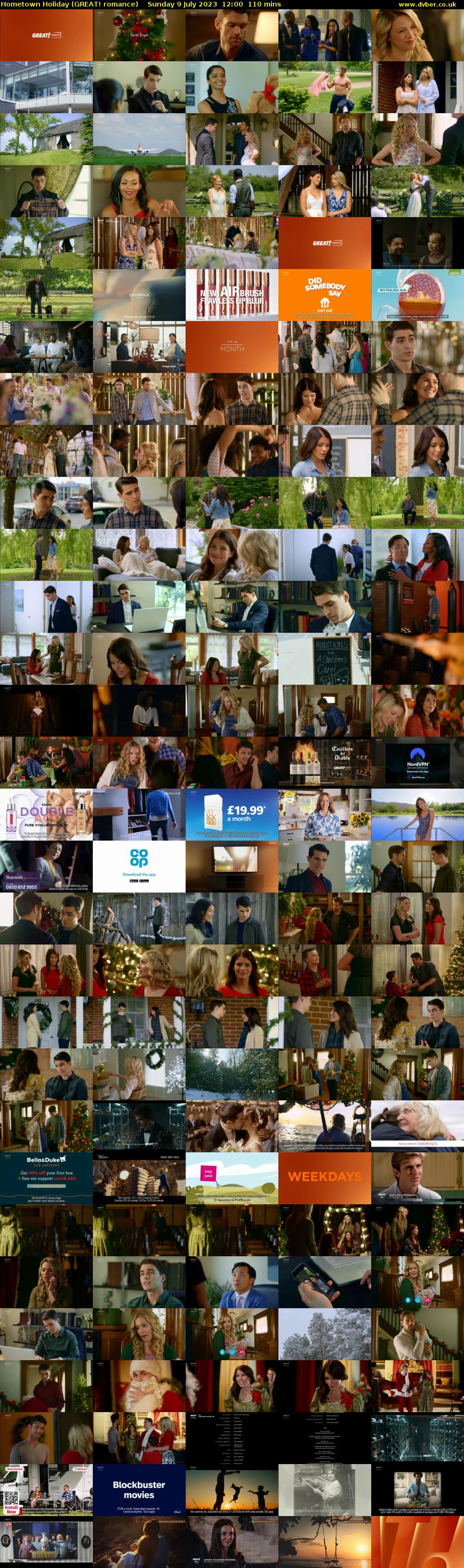 Hometown Holiday (GREAT! romance) Sunday 9 July 2023 12:00 - 13:50