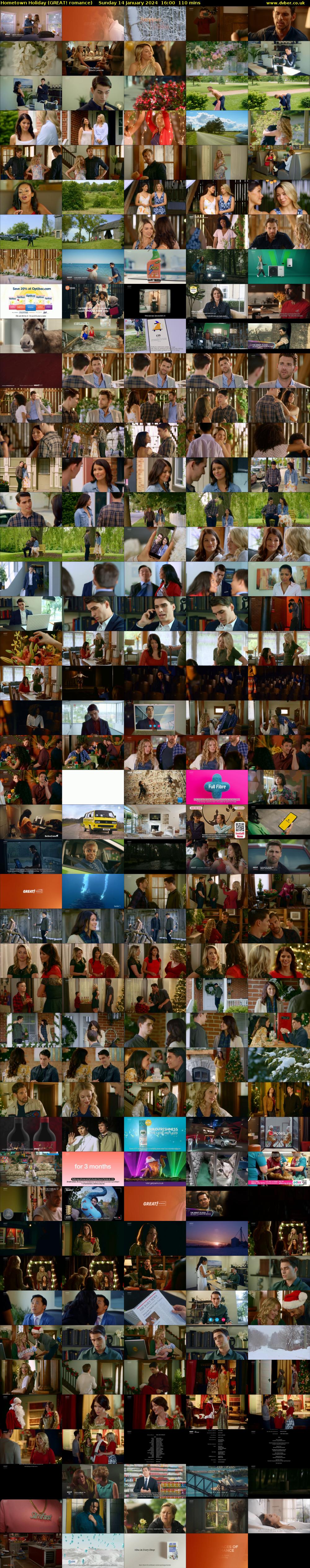 Hometown Holiday (GREAT! romance) Sunday 14 January 2024 16:00 - 17:50
