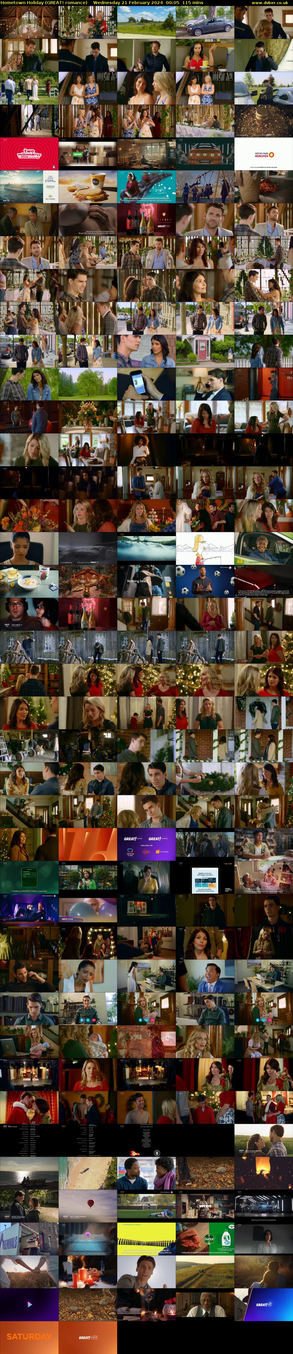 Hometown Holiday (GREAT! romance) Wednesday 21 February 2024 00:05 - 02:00