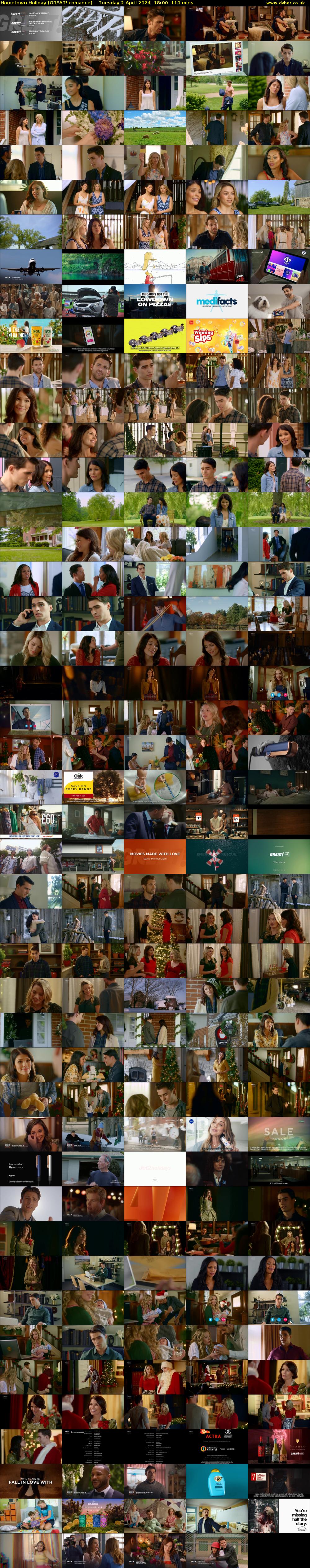 Hometown Holiday (GREAT! romance) Tuesday 2 April 2024 18:00 - 19:50