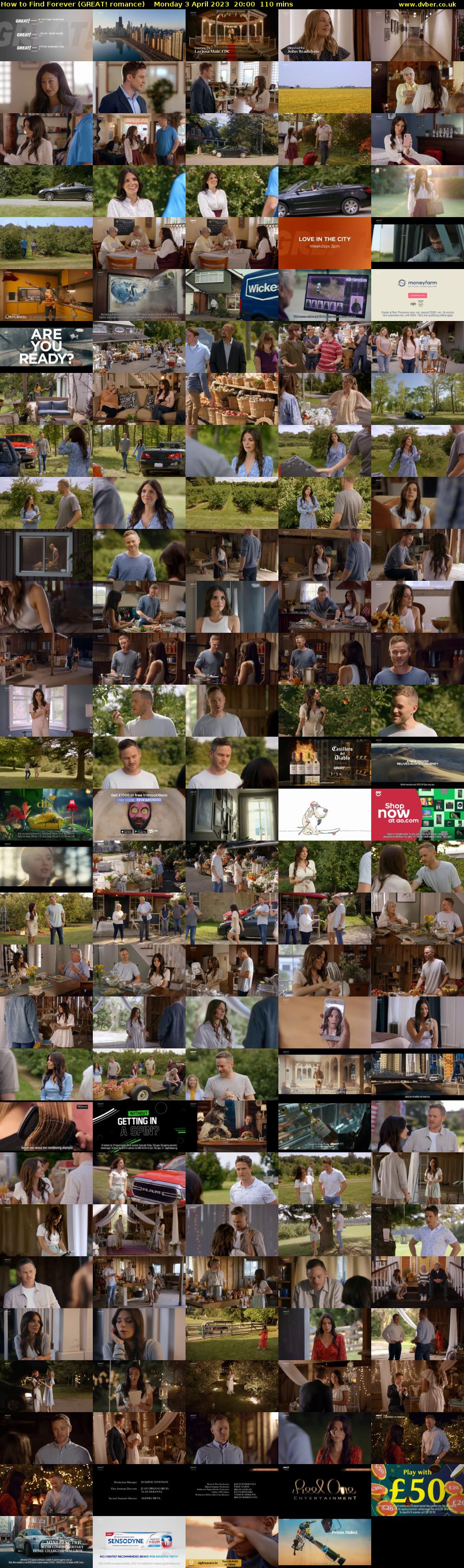 How to Find Forever (GREAT! romance) Monday 3 April 2023 20:00 - 21:50