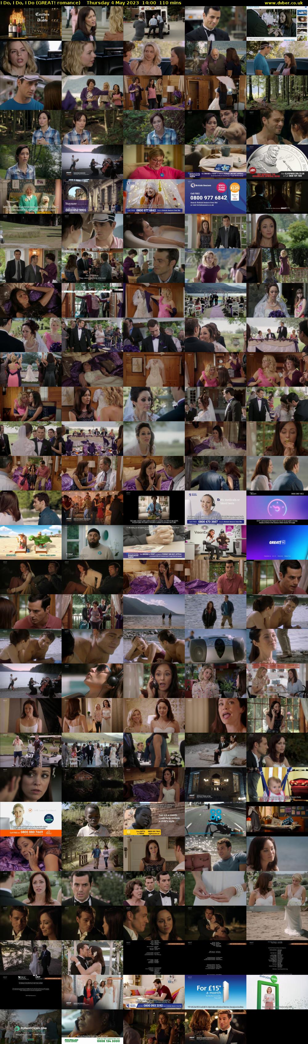 I Do, I Do, I Do (GREAT! romance) Thursday 4 May 2023 14:00 - 15:50