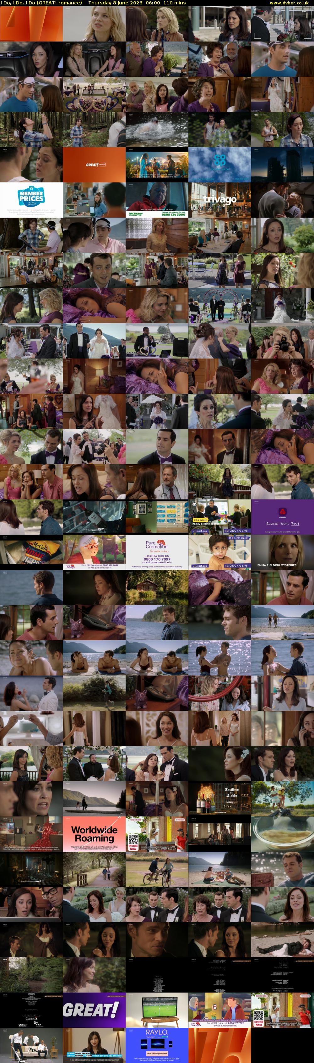 I Do, I Do, I Do (GREAT! romance) Thursday 8 June 2023 06:00 - 07:50