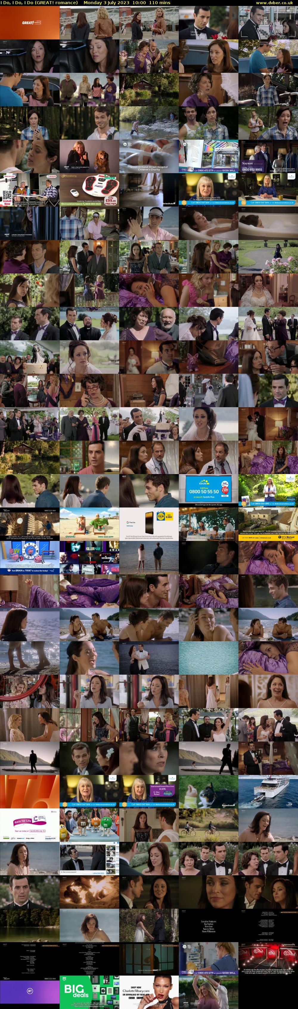 I Do, I Do, I Do (GREAT! romance) Monday 3 July 2023 10:00 - 11:50
