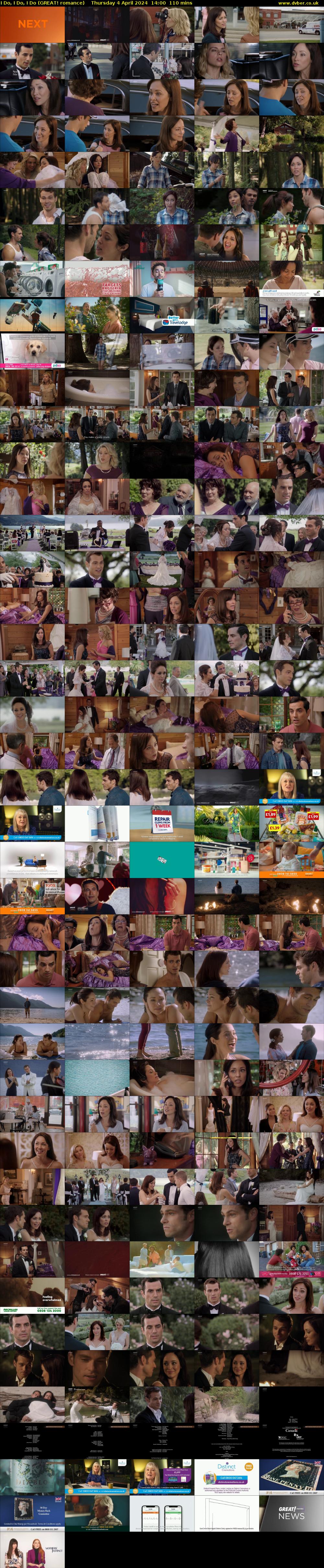I Do, I Do, I Do (GREAT! romance) Thursday 4 April 2024 14:00 - 15:50