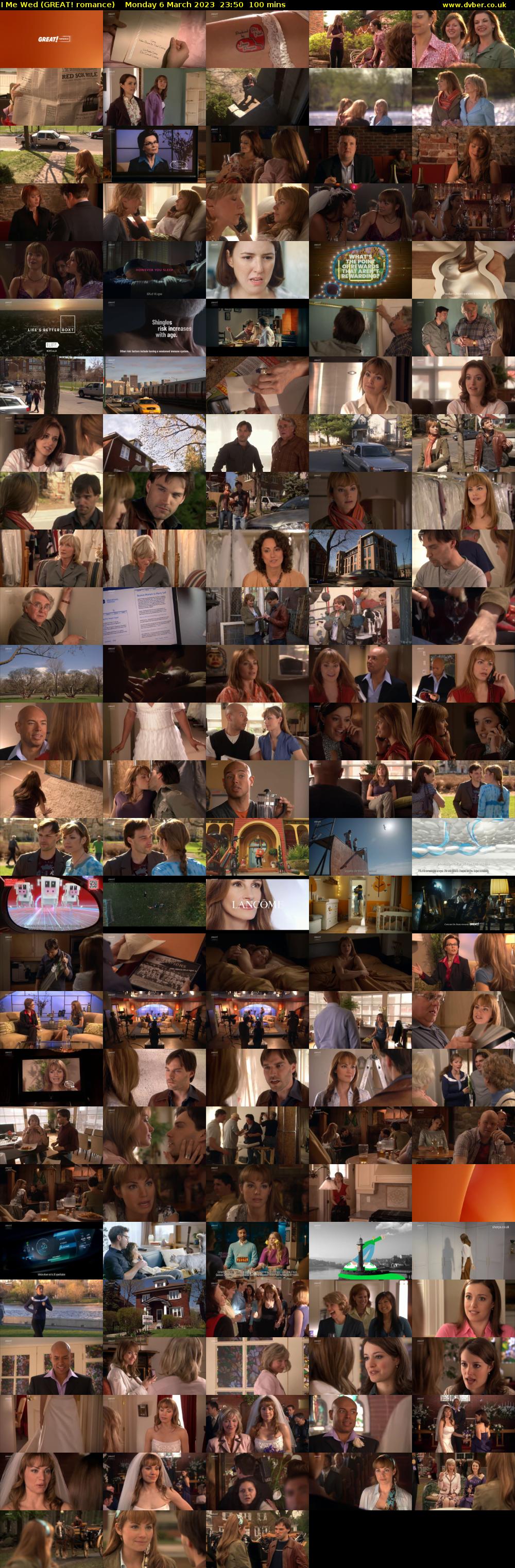 I Me Wed (GREAT! romance) Monday 6 March 2023 23:50 - 01:30