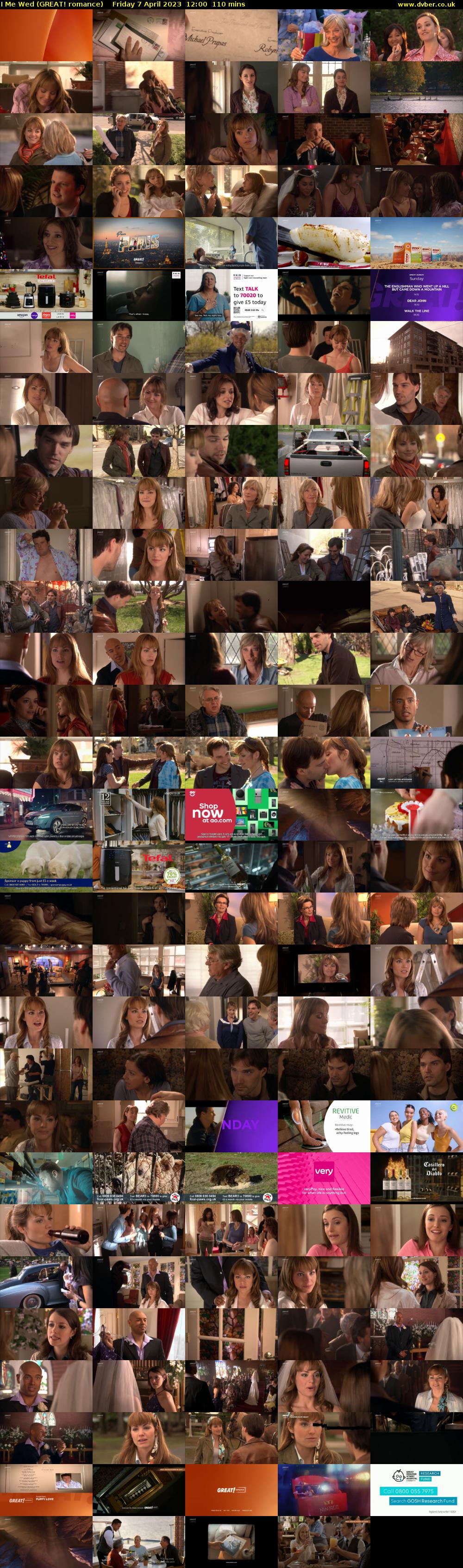 I Me Wed (GREAT! romance) Friday 7 April 2023 12:00 - 13:50
