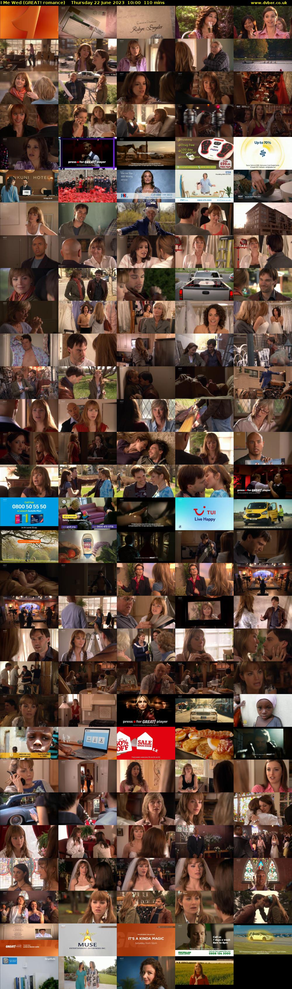 I Me Wed (GREAT! romance) Thursday 22 June 2023 10:00 - 11:50