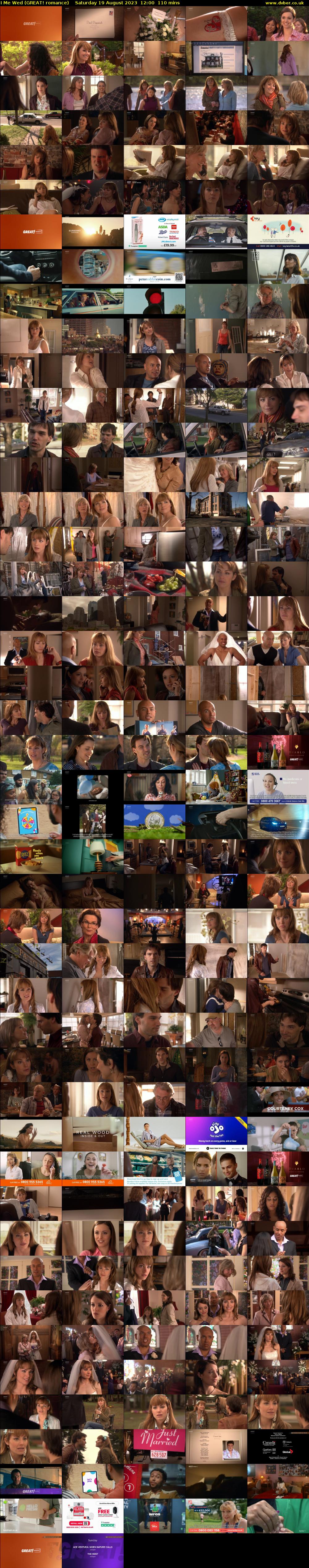 I Me Wed (GREAT! romance) Saturday 19 August 2023 12:00 - 13:50
