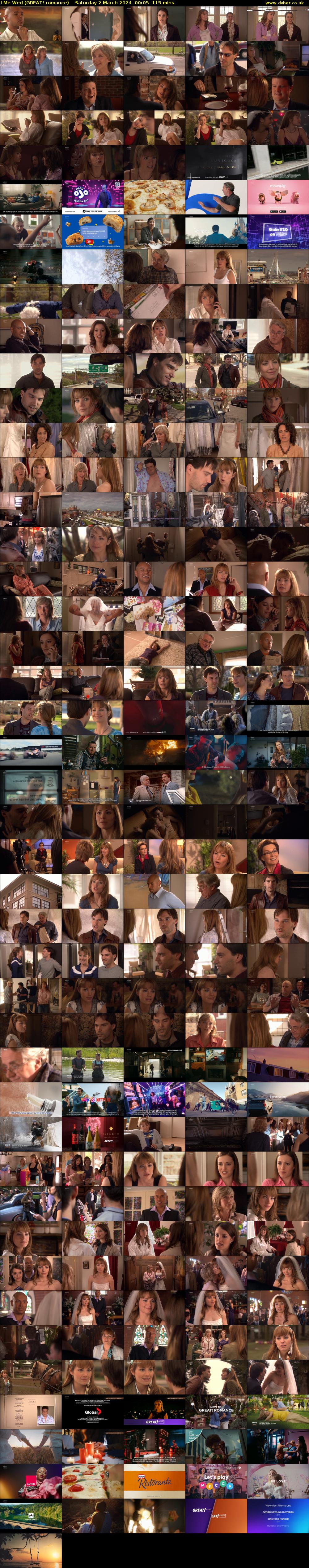 I Me Wed (GREAT! romance) Saturday 2 March 2024 00:05 - 02:00