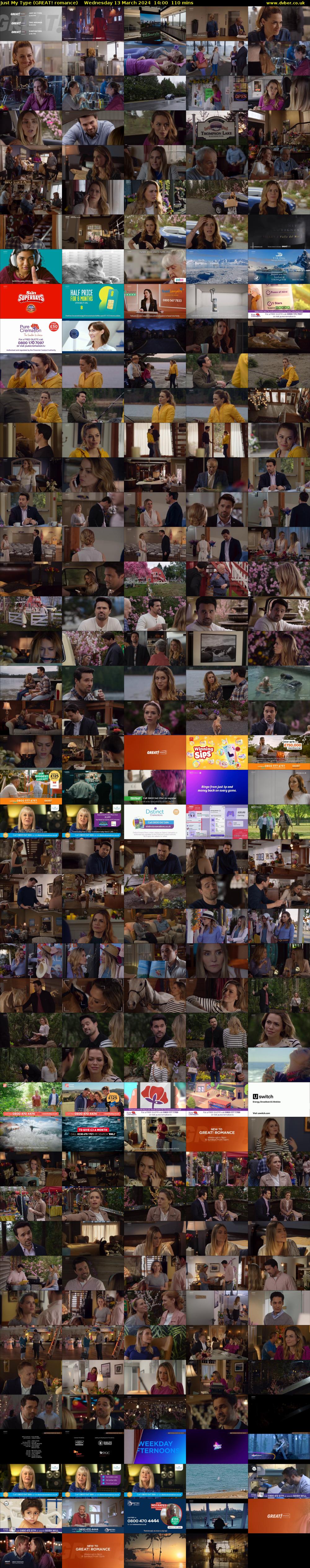 Just My Type (GREAT! romance) Wednesday 13 March 2024 14:00 - 15:50