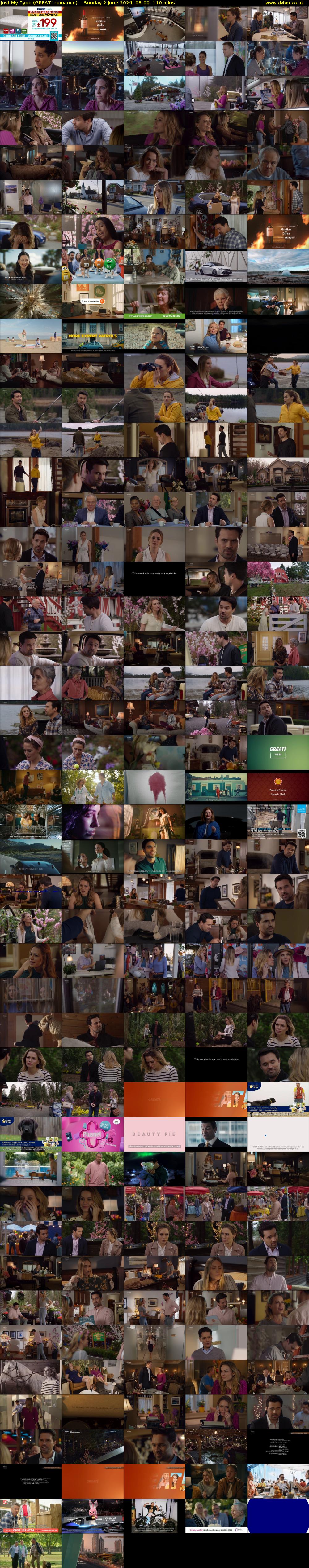 Just My Type (GREAT! romance) Sunday 2 June 2024 08:00 - 09:50