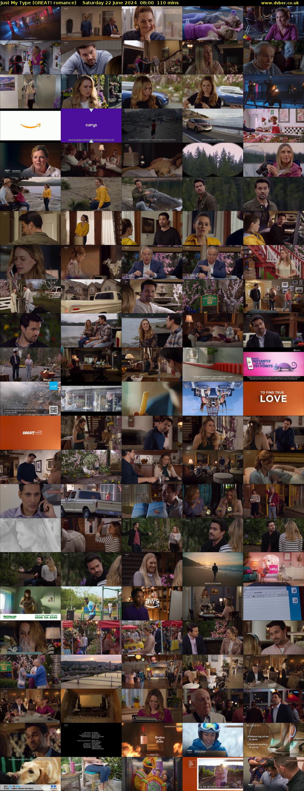Just My Type (GREAT! romance) Saturday 22 June 2024 08:00 - 09:50