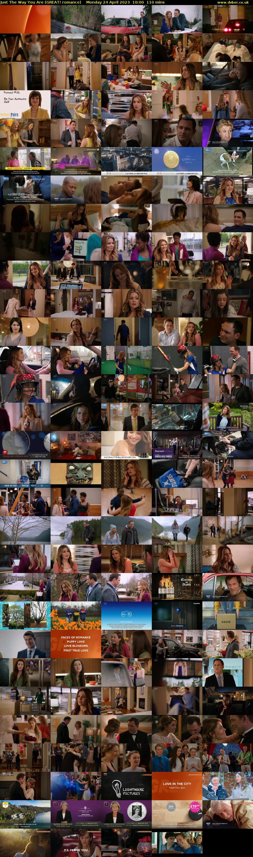 Just The Way You Are (GREAT! romance) Monday 24 April 2023 10:00 - 11:50