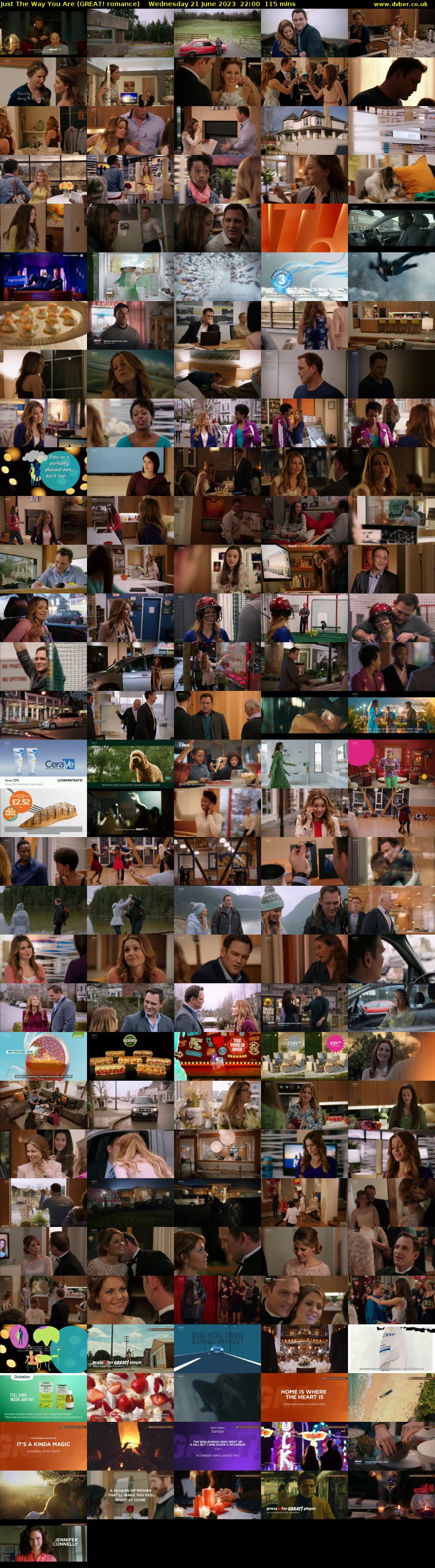 Just The Way You Are (GREAT! romance) Wednesday 21 June 2023 22:00 - 23:55