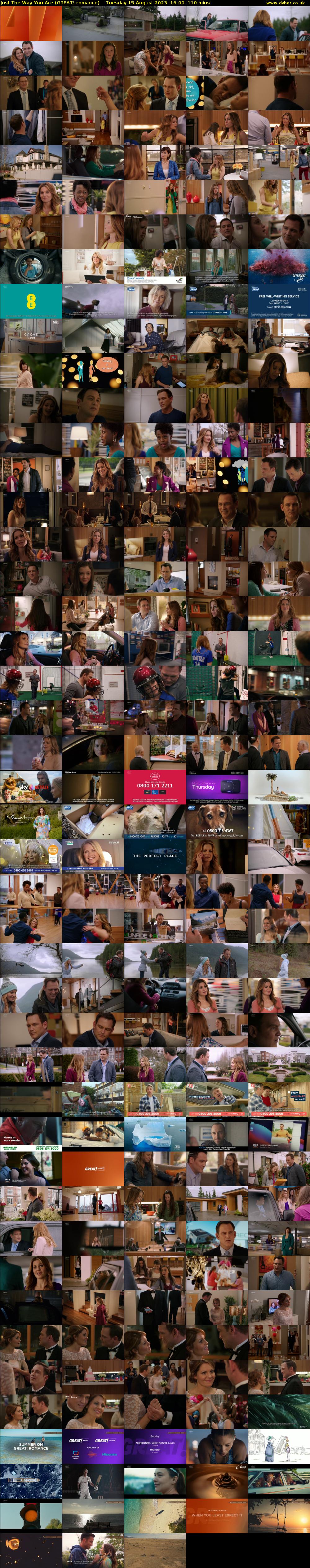 Just The Way You Are (GREAT! romance) Tuesday 15 August 2023 16:00 - 17:50