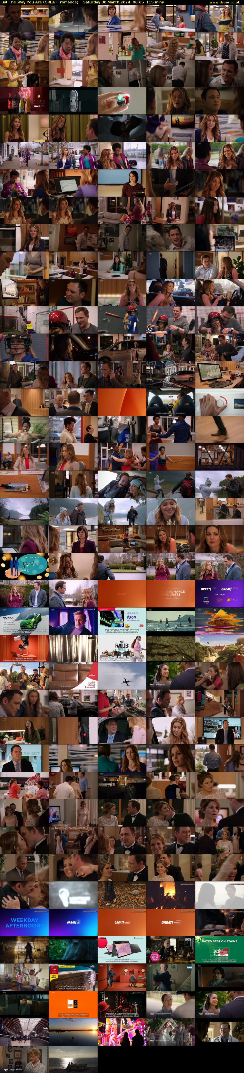 Just The Way You Are (GREAT! romance) Saturday 30 March 2024 00:05 - 02:00