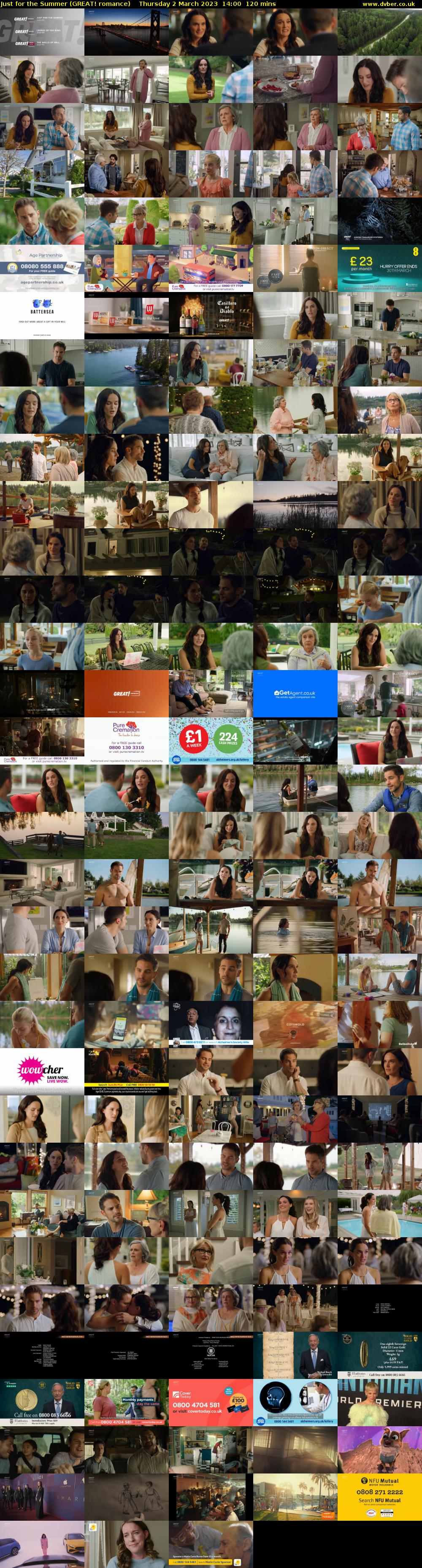 Just for the Summer (GREAT! romance) Thursday 2 March 2023 14:00 - 16:00