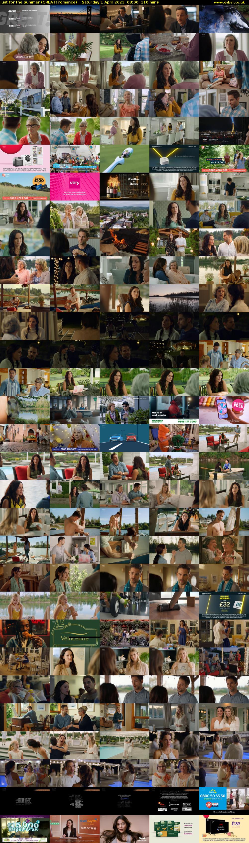 Just for the Summer (GREAT! romance) Saturday 1 April 2023 08:00 - 09:50