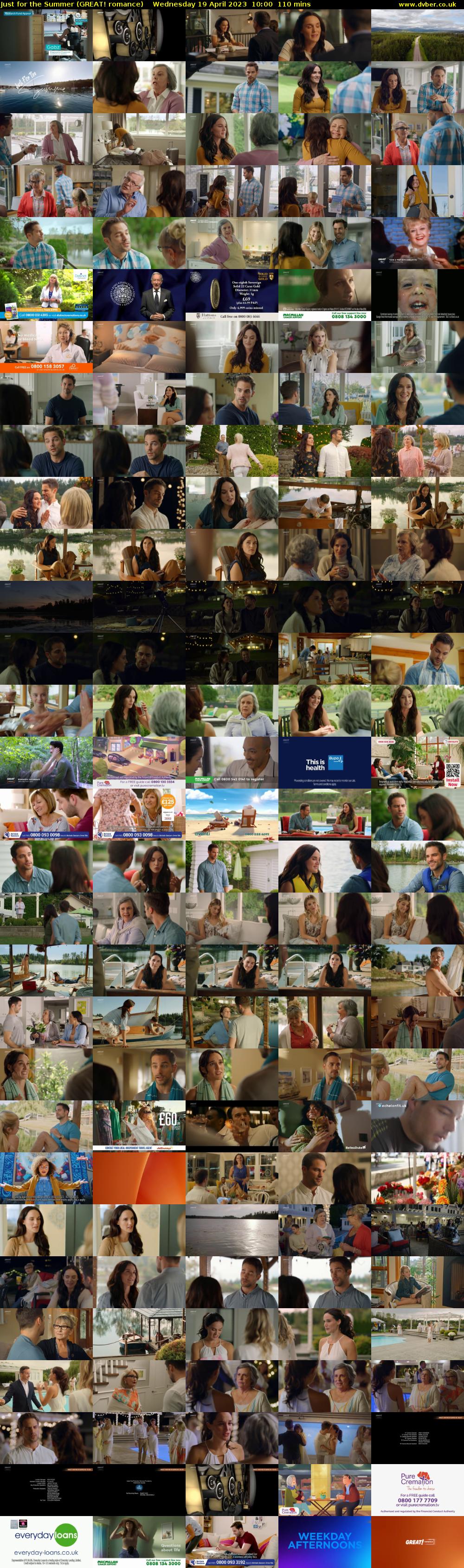 Just for the Summer (GREAT! romance) Wednesday 19 April 2023 10:00 - 11:50