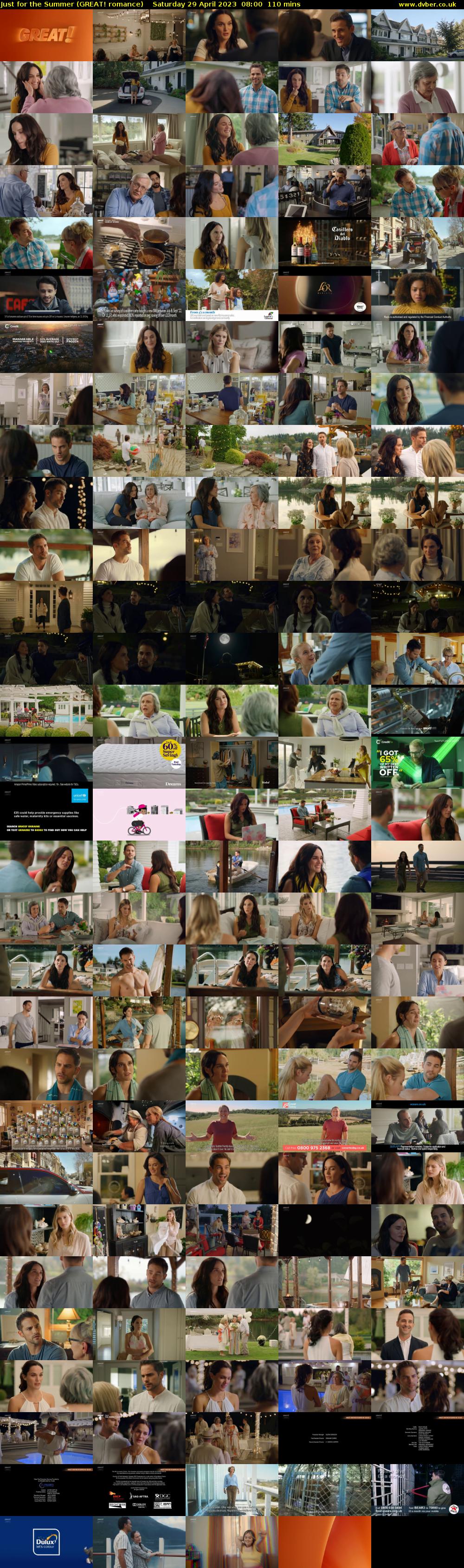 Just for the Summer (GREAT! romance) Saturday 29 April 2023 08:00 - 09:50