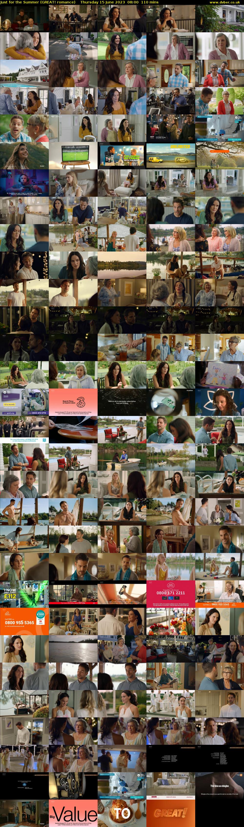 Just for the Summer (GREAT! romance) Thursday 15 June 2023 08:00 - 09:50
