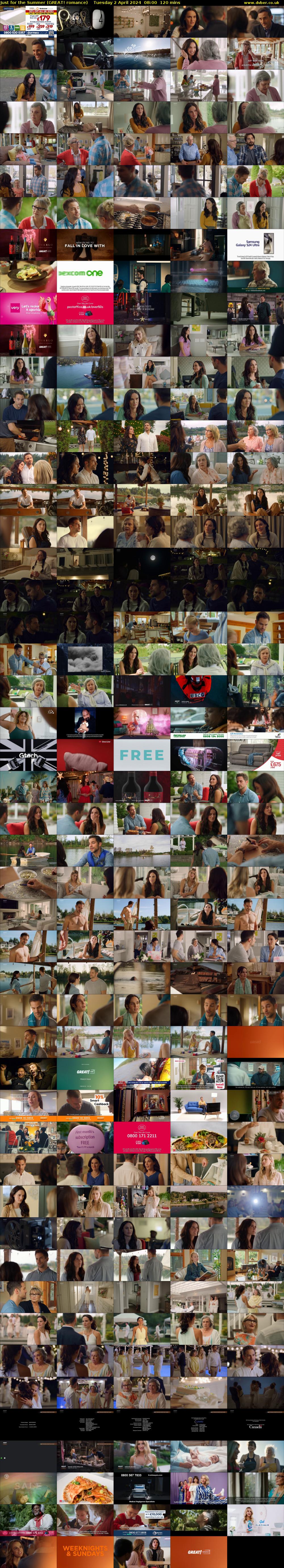 Just for the Summer (GREAT! romance) Tuesday 2 April 2024 08:00 - 10:00