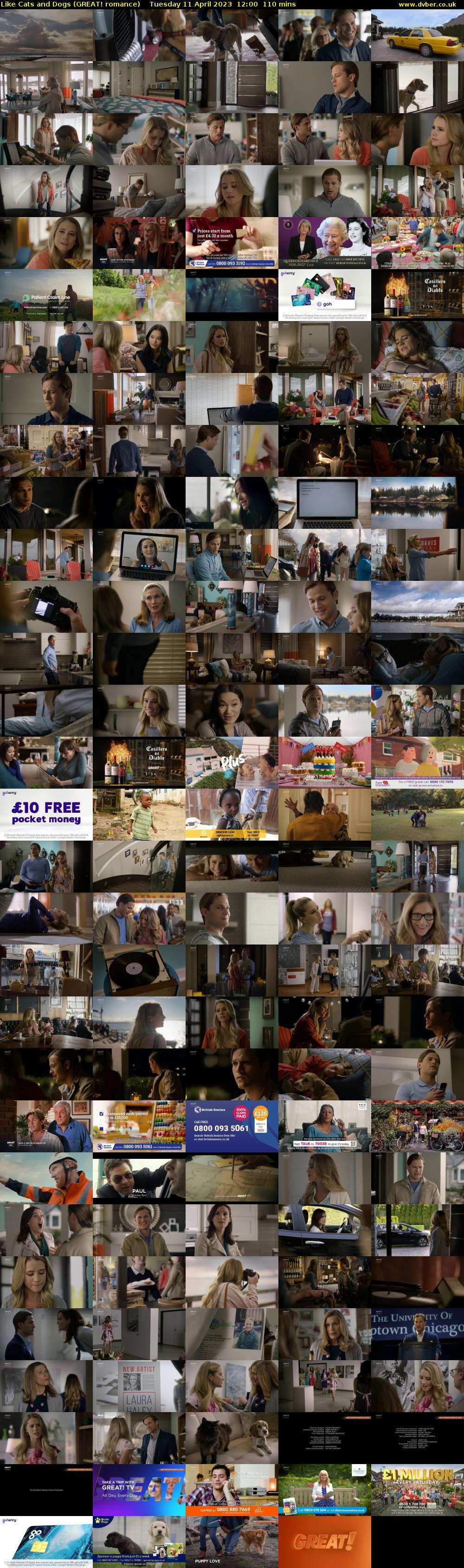 Like Cats and Dogs (GREAT! romance) Tuesday 11 April 2023 12:00 - 13:50
