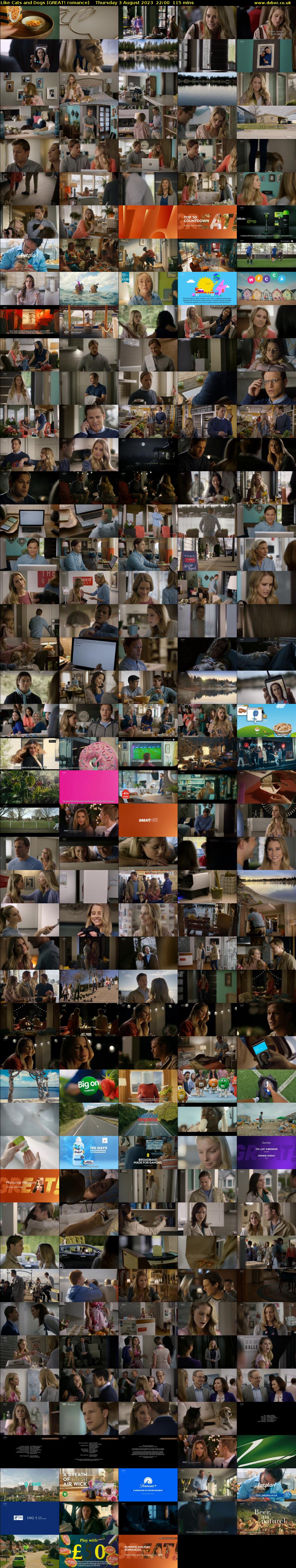 Like Cats and Dogs (GREAT! romance) Thursday 3 August 2023 22:00 - 23:55