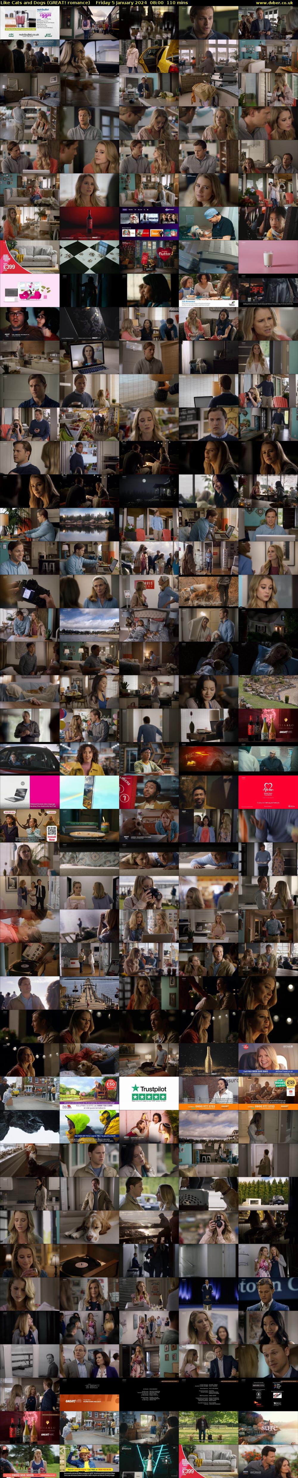 Like Cats and Dogs (GREAT! romance) Friday 5 January 2024 08:00 - 09:50