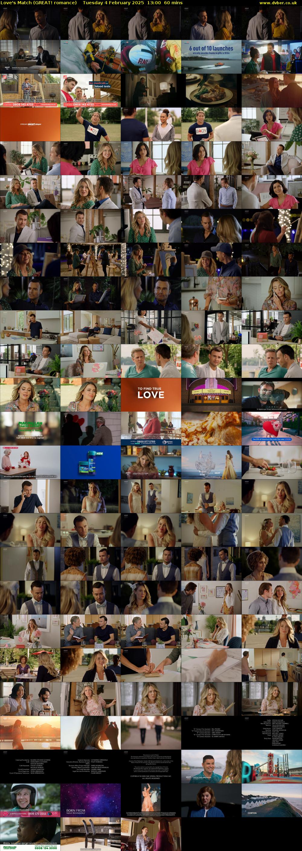 Love's Match (GREAT! romance) Tuesday 4 February 2025 13:00 - 14:00