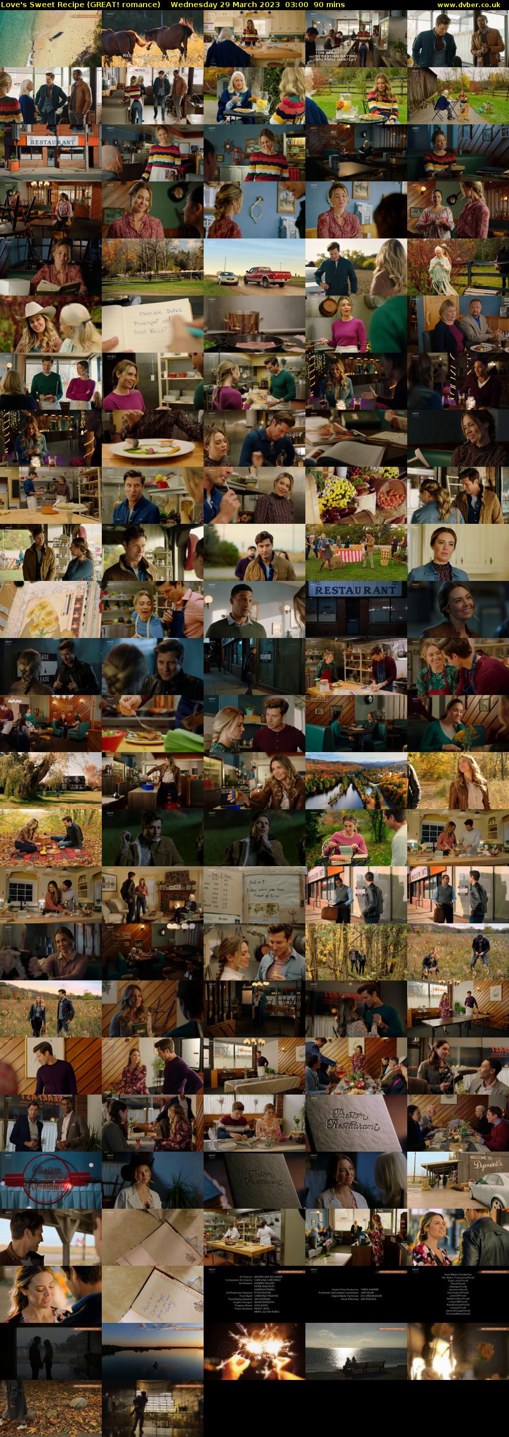 Love's Sweet Recipe (GREAT! romance) Wednesday 29 March 2023 03:00 - 04:30