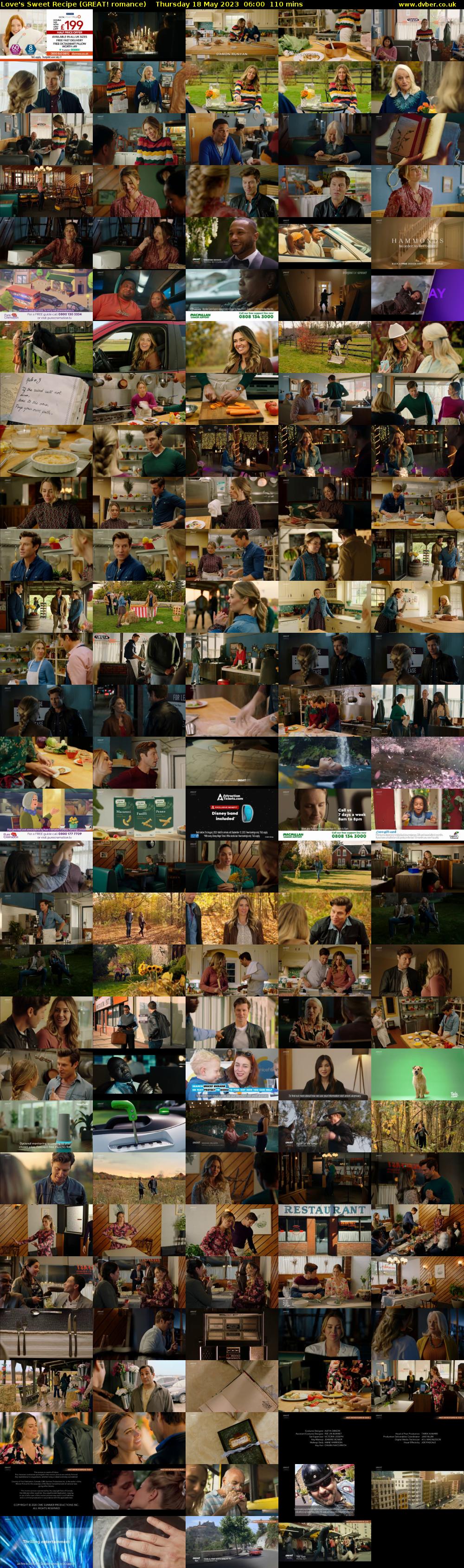 Love's Sweet Recipe (GREAT! romance) Thursday 18 May 2023 06:00 - 07:50