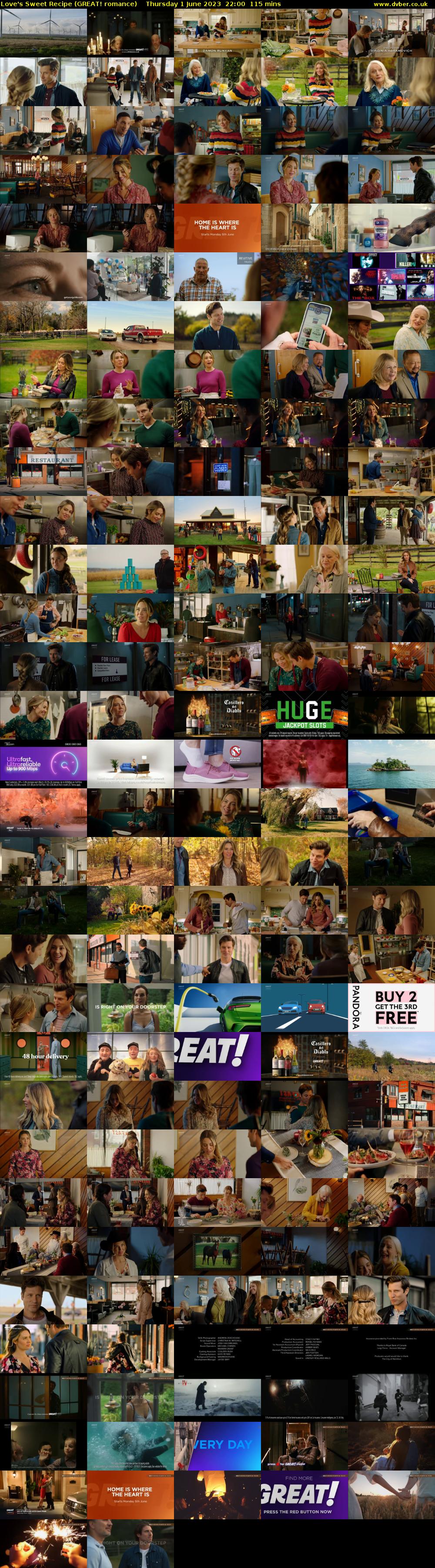 Love's Sweet Recipe (GREAT! romance) Thursday 1 June 2023 22:00 - 23:55
