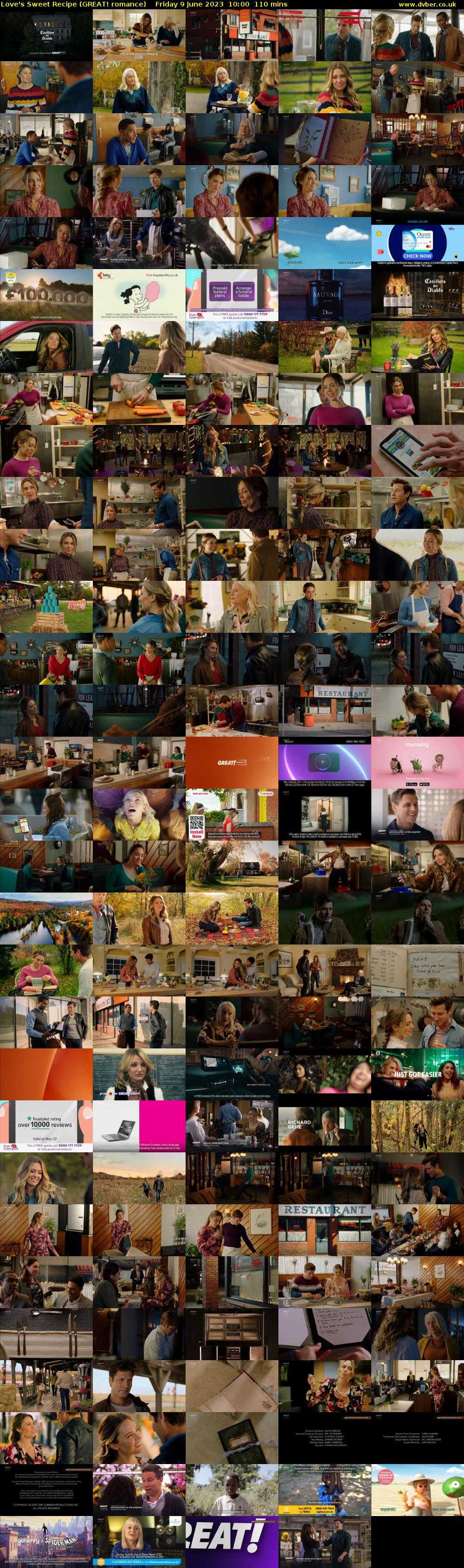 Love's Sweet Recipe (GREAT! romance) Friday 9 June 2023 10:00 - 11:50