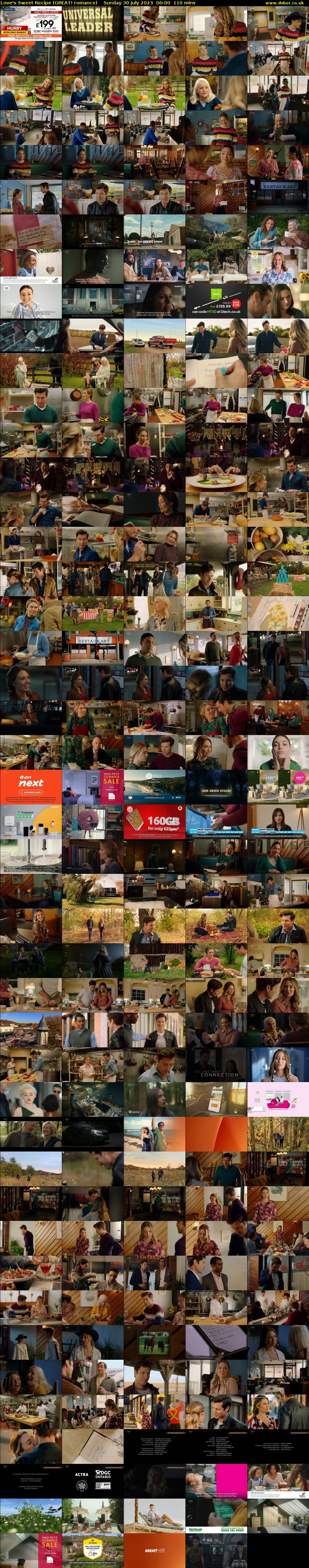 Love's Sweet Recipe (GREAT! romance) Sunday 30 July 2023 06:00 - 07:50