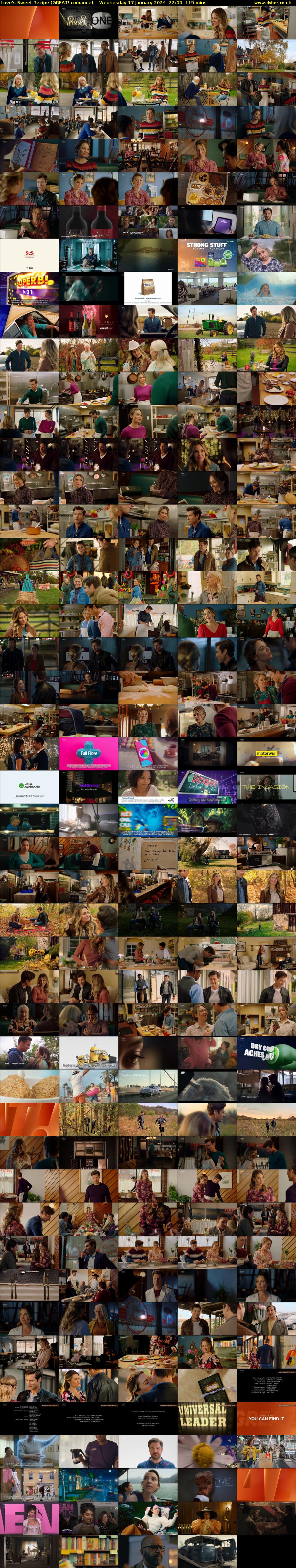 Love's Sweet Recipe (GREAT! romance) Wednesday 17 January 2024 22:00 - 23:55