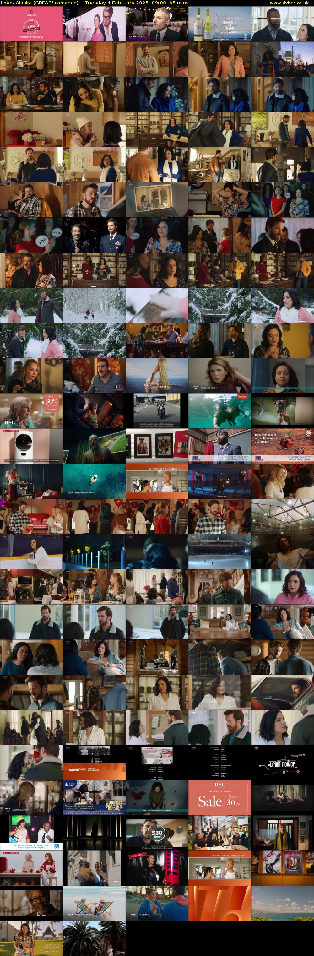 Love, Alaska (GREAT! romance) Tuesday 4 February 2025 09:00 - 10:05