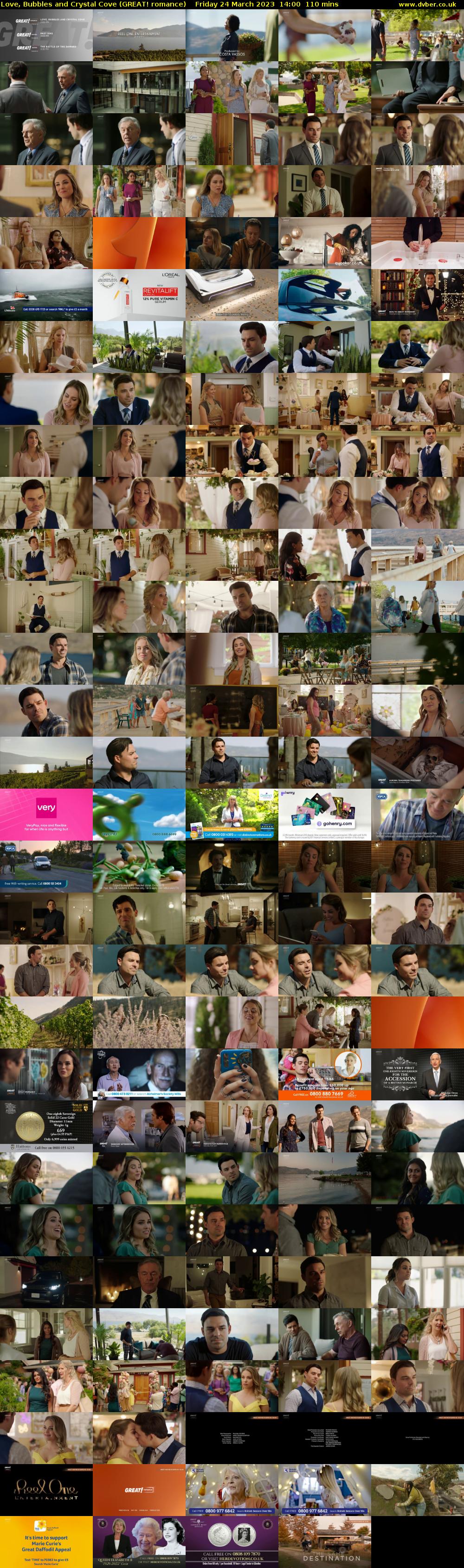 Love, Bubbles and Crystal Cove (GREAT! romance) Friday 24 March 2023 14:00 - 15:50