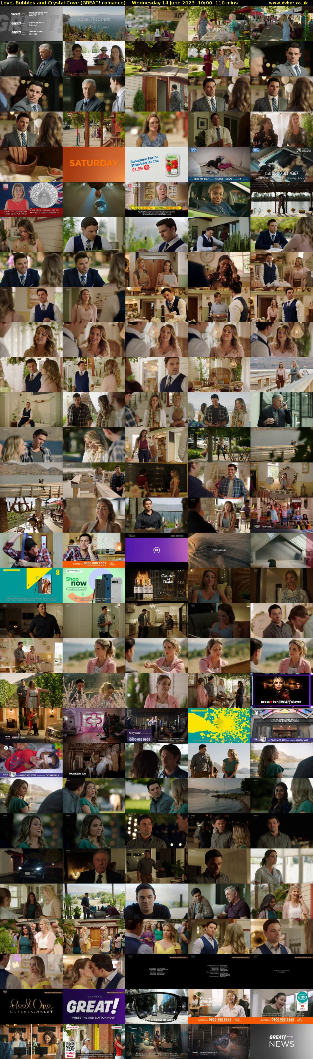 Love, Bubbles and Crystal Cove (GREAT! romance) Wednesday 14 June 2023 10:00 - 11:50