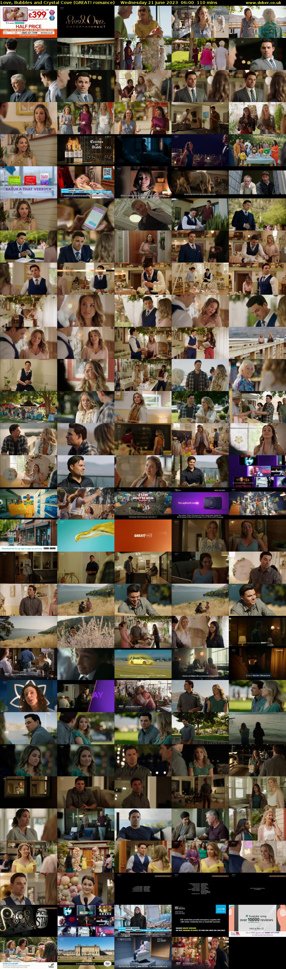 Love, Bubbles and Crystal Cove (GREAT! romance) Wednesday 21 June 2023 06:00 - 07:50