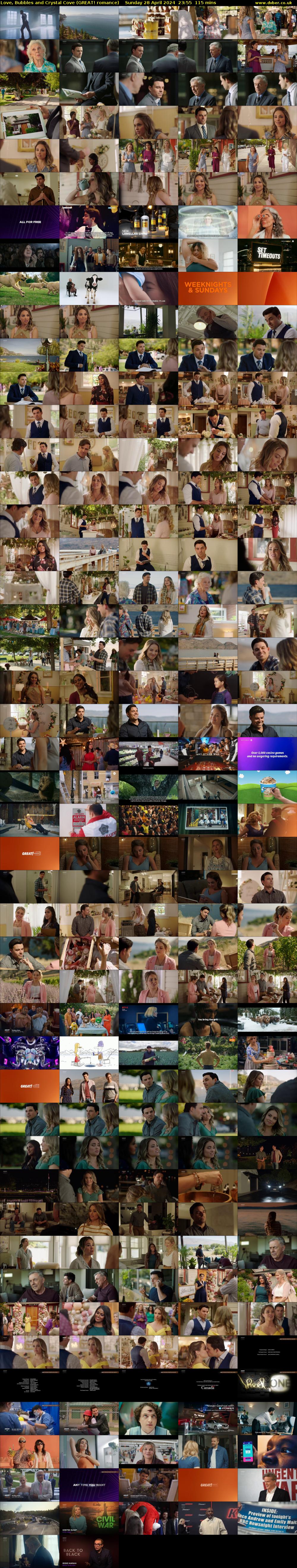 Love, Bubbles and Crystal Cove (GREAT! romance) Sunday 28 April 2024 23:55 - 01:50