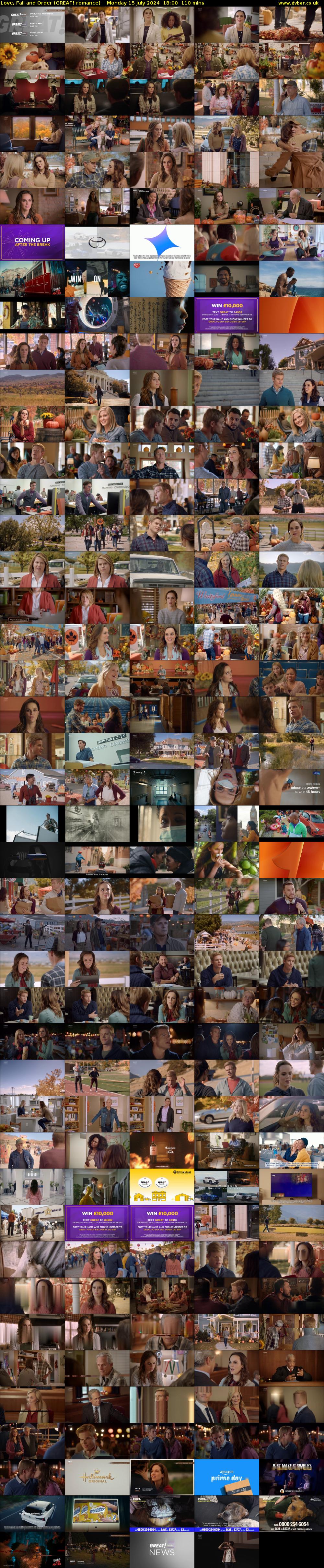 Love, Fall and Order (GREAT! romance) Monday 15 July 2024 18:00 - 19:50
