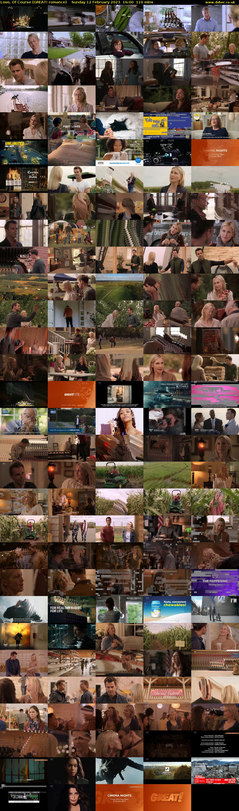Love, Of Course (GREAT! romance) Sunday 12 February 2023 16:00 - 17:50