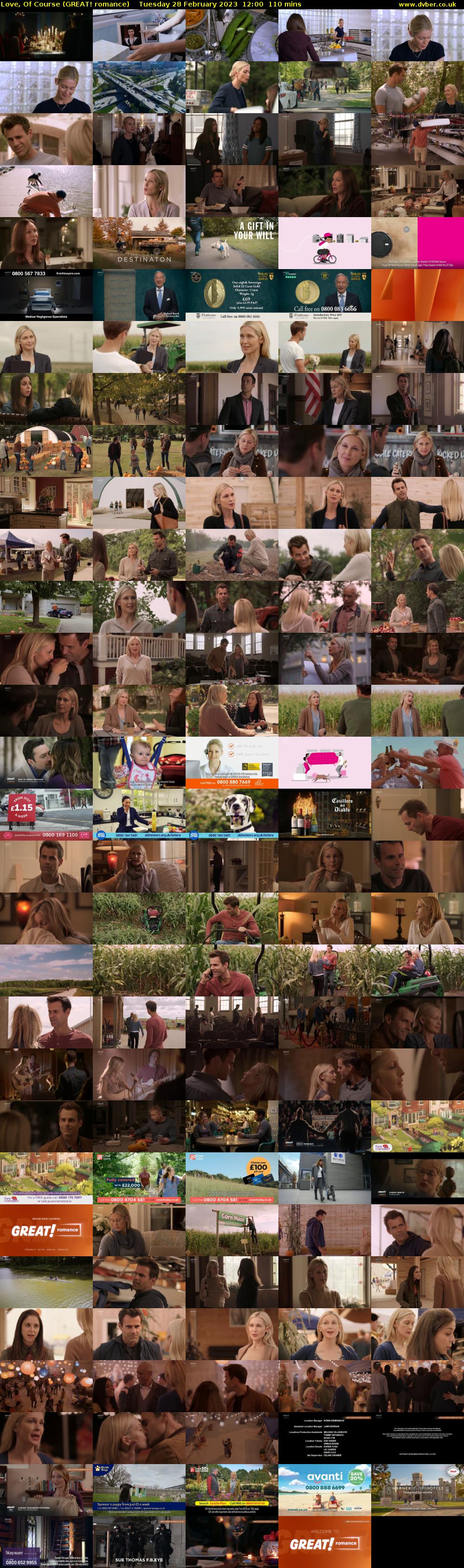 Love, Of Course (GREAT! romance) Tuesday 28 February 2023 12:00 - 13:50