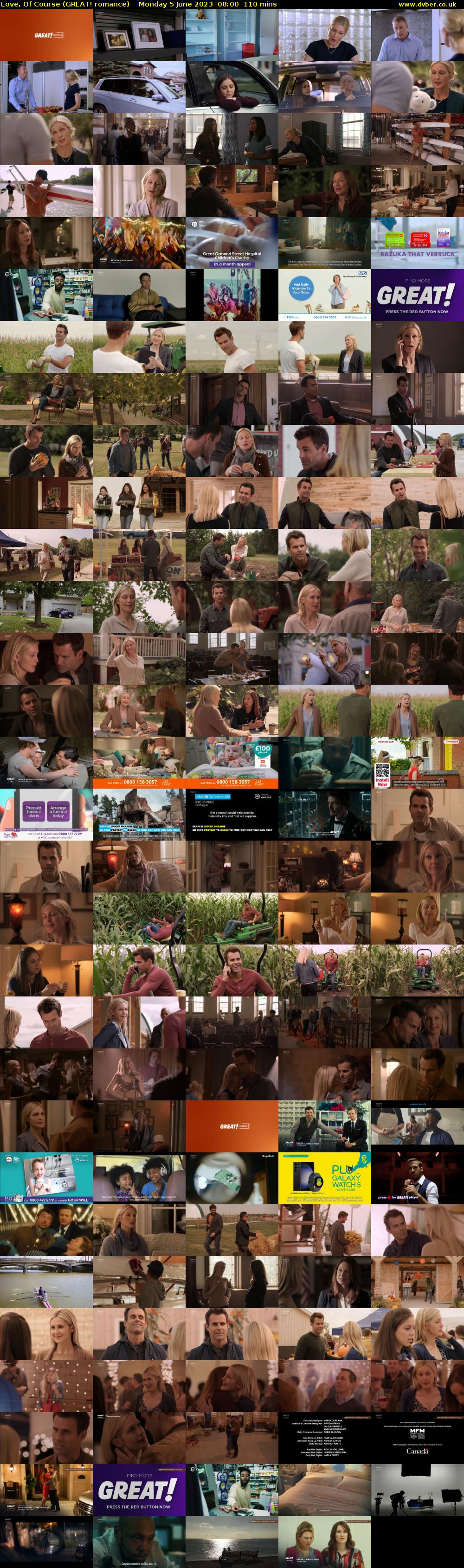 Love, Of Course (GREAT! romance) Monday 5 June 2023 08:00 - 09:50