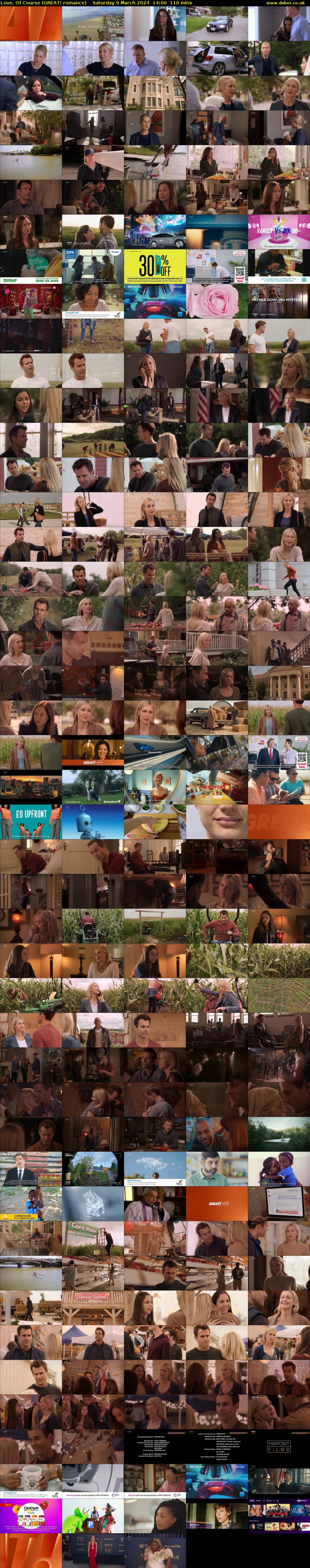 Love, Of Course (GREAT! romance) Saturday 9 March 2024 14:00 - 15:50