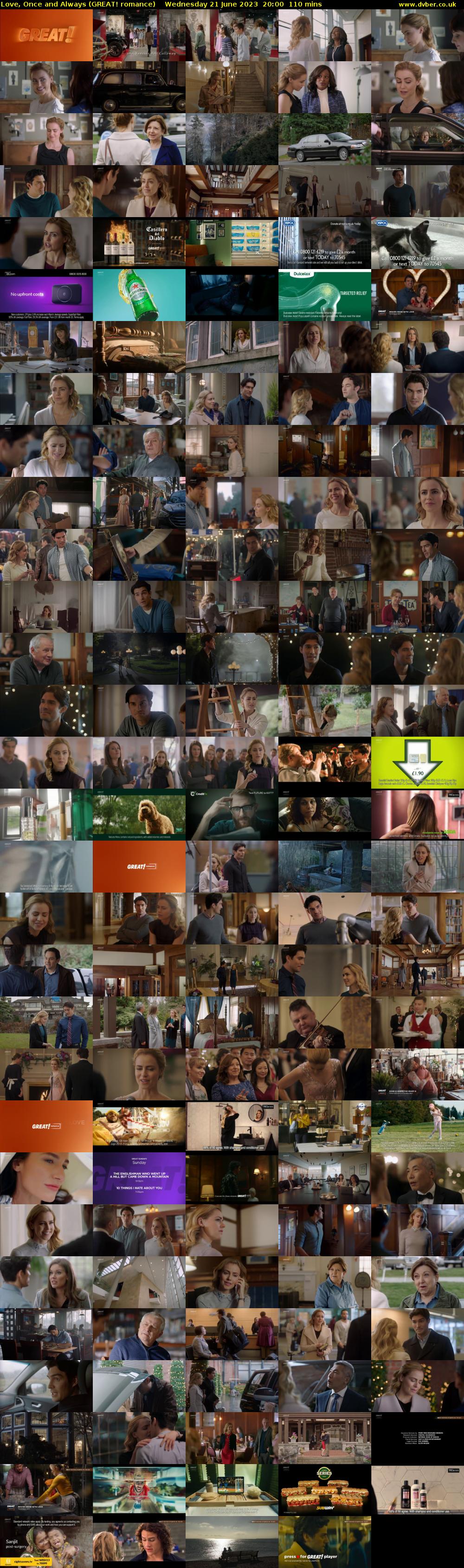 Love, Once and Always (GREAT! romance) Wednesday 21 June 2023 20:00 - 21:50