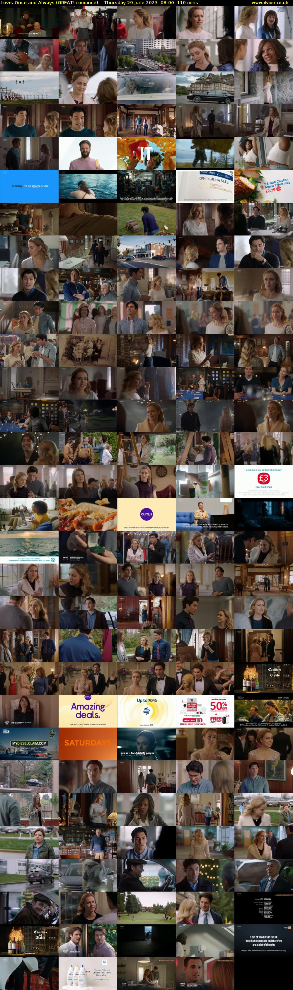 Love, Once and Always (GREAT! romance) Thursday 29 June 2023 08:00 - 09:50